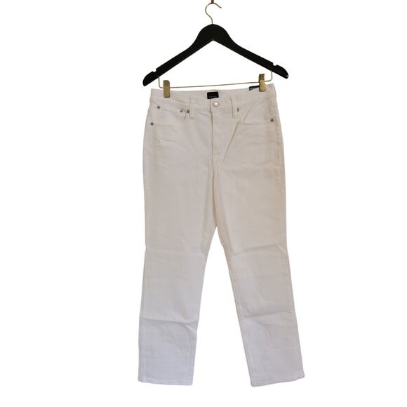 NWT J. Crew Essential Straight White Jean In All-day Stretch 28 - Picture 6 of 9